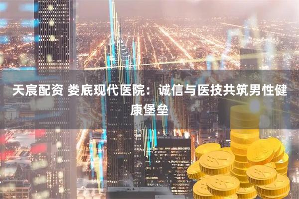 天宸配资 娄底现代医院：诚信与医技共筑男性健康堡垒